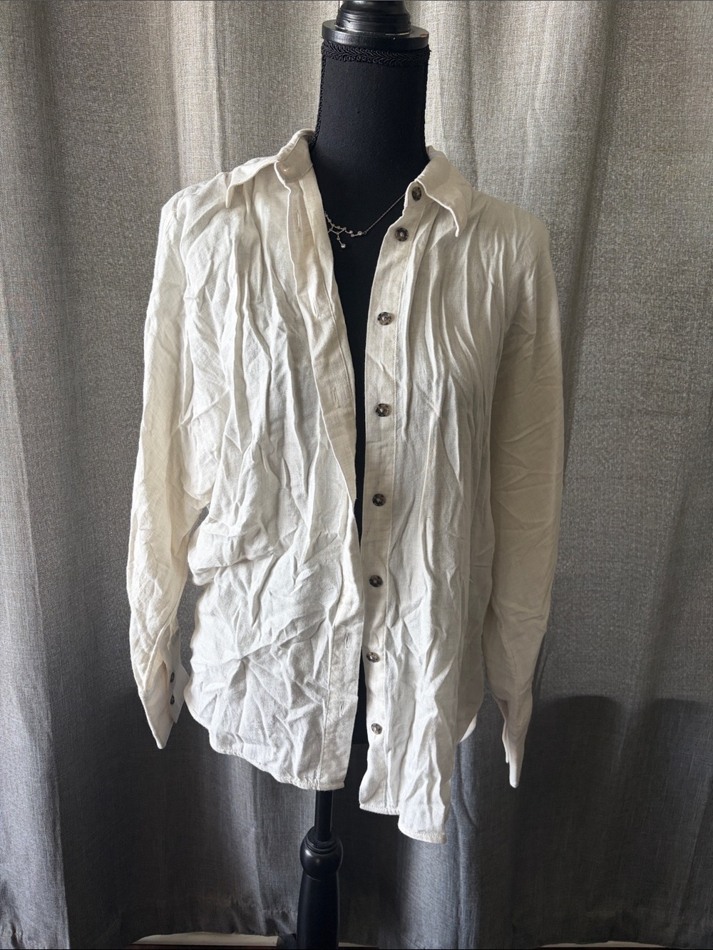 Madewell White Lightweight Shirt Jacket